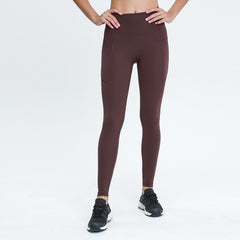 Yoga Leggings Full Length with Side Pockets High Waisted Buttery Soft Yoga Pant