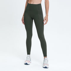 Yoga Leggings Full Length with Side Pockets High Waisted Buttery Soft Yoga Pant